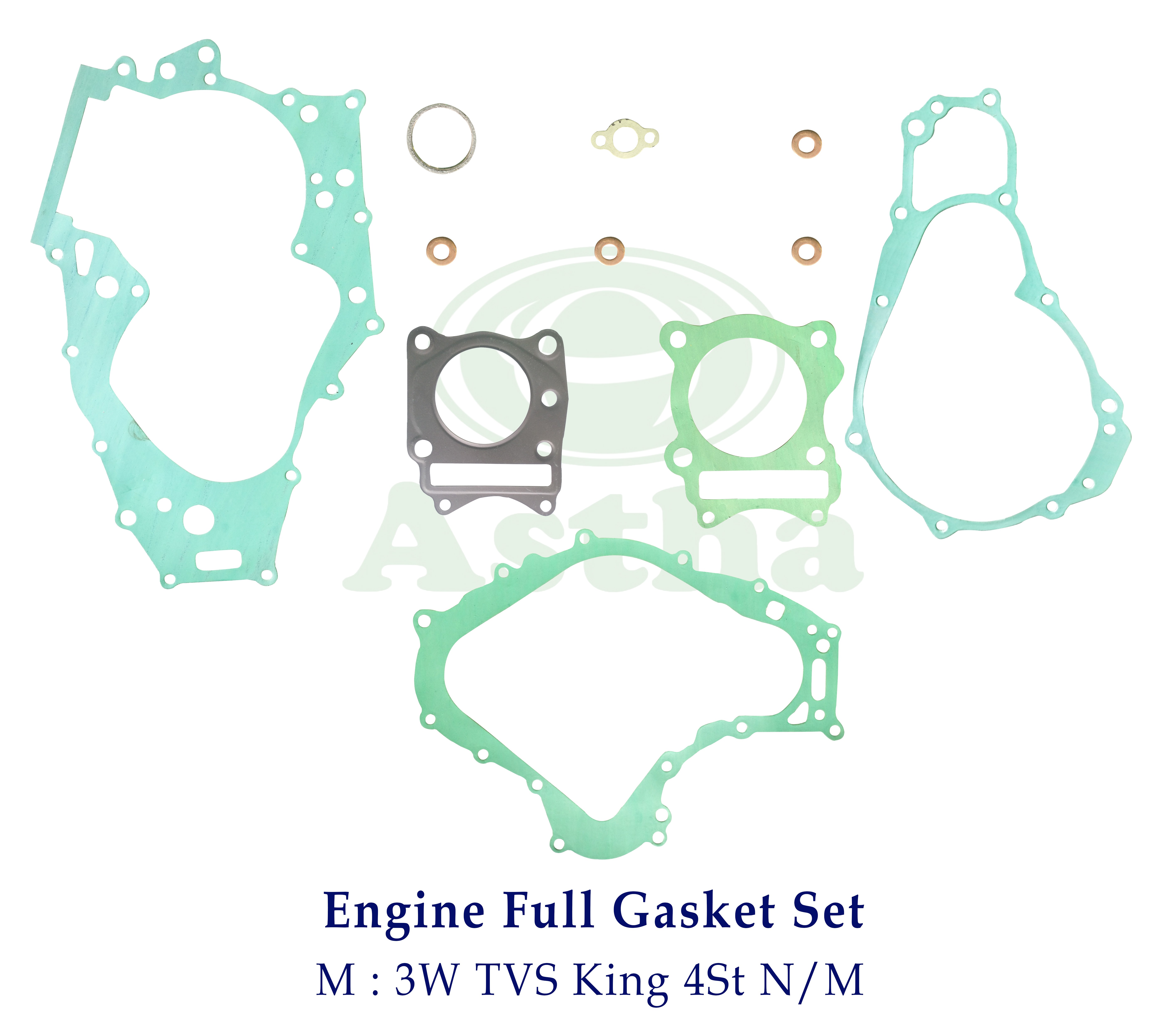 Gasket Engine Full Set 3W TVS King 4St